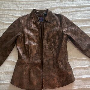 Vintage Women's Roper Leather Jacket
